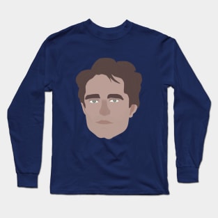 Robert Pattinson Head Long Sleeve T-Shirt